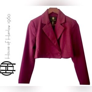 House of Harlow 1960 Cropped Jacket - Size XS - NWT